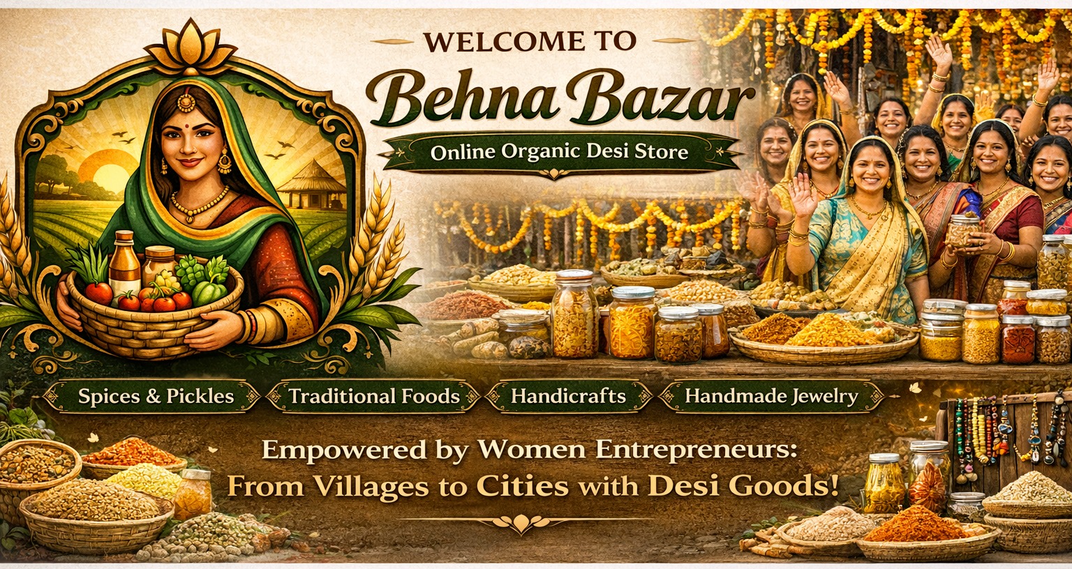 Behna Bazar sellers and marketplace products